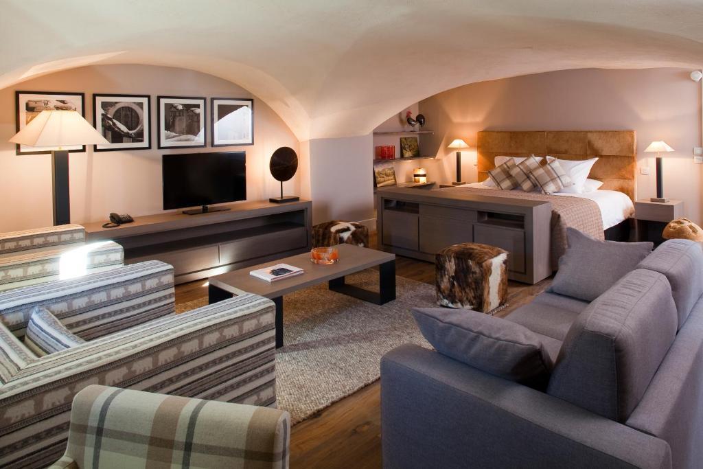 Hôtel&Spa L'Alta Peyra Saint-Vérand Quarto foto